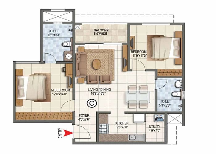 Prestige Tranquility plan