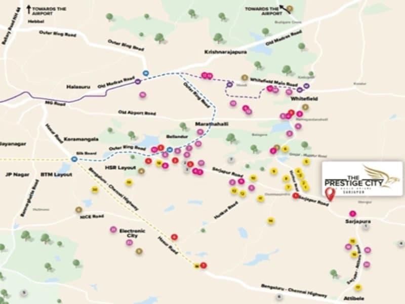 Prestige Aston Park Location Map