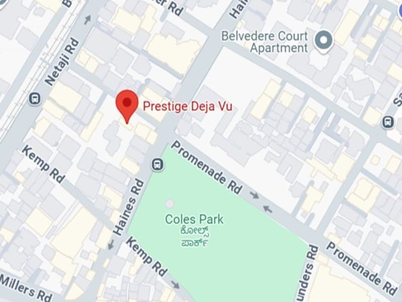 Prestige Deja Vu Location Map