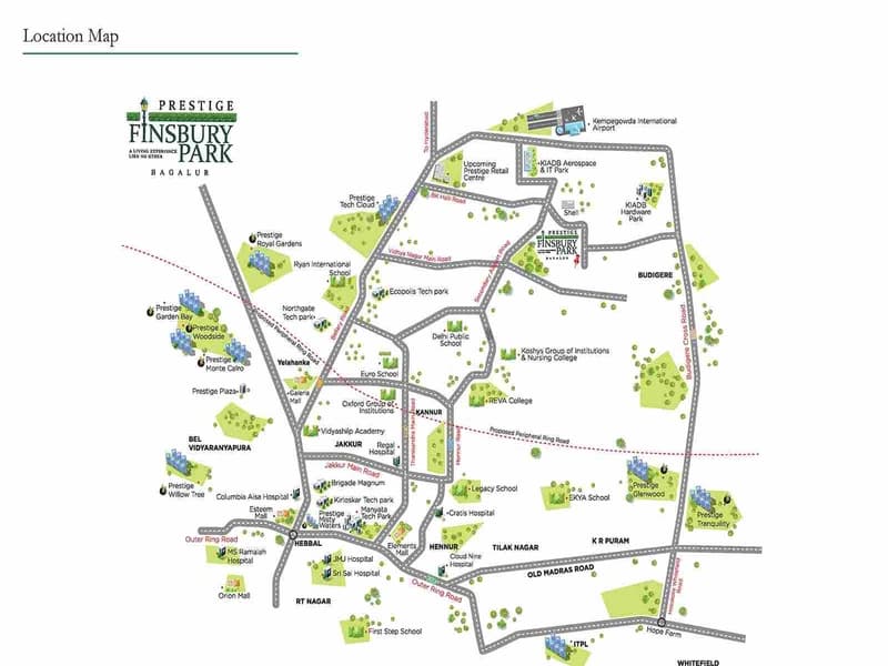 Prestige Finsbury Park - Regent Location Map