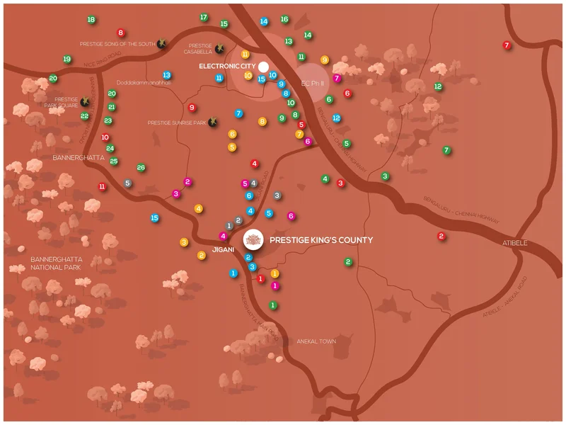 Prestige Kings County Location Map