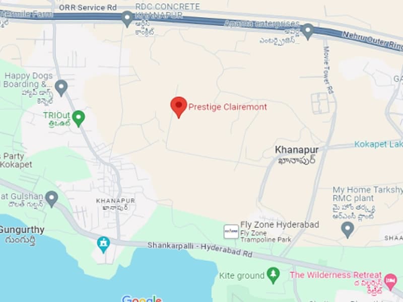 Prestige Clairemont Location Map
