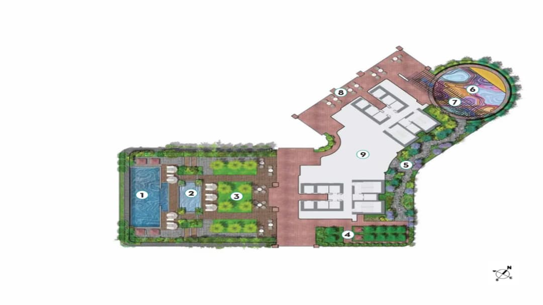 Prestige Ocean TowersMaster Plan