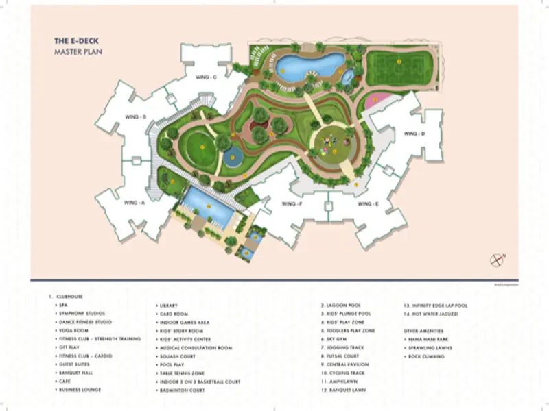 Prestige Siesta Master Plan