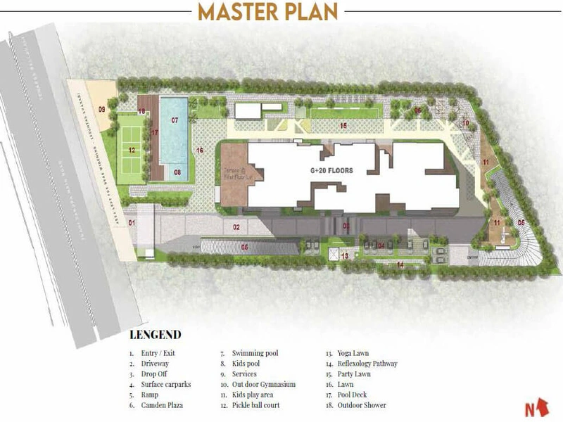 Prestige Camden Garden Master Plan