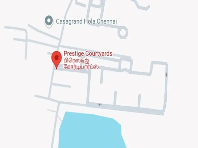 Prestige Courtyards Location Map