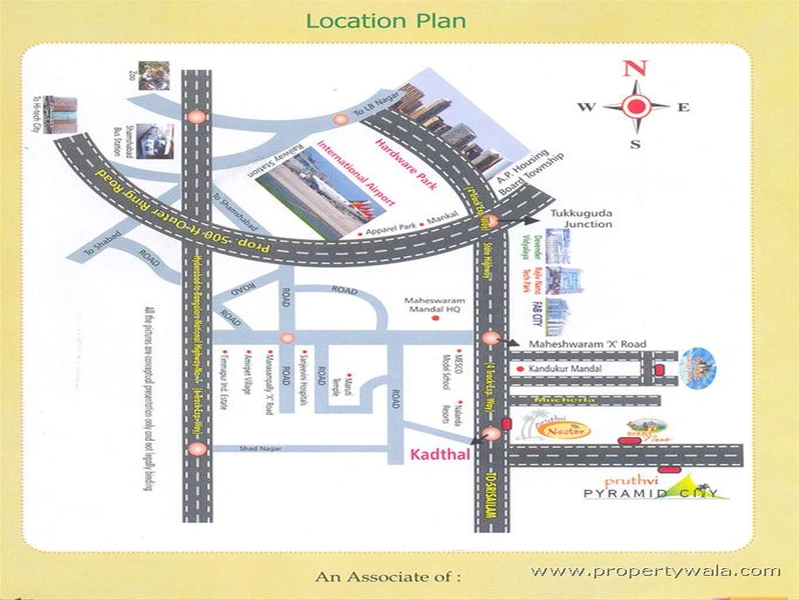 Prestige Panorama Location Map