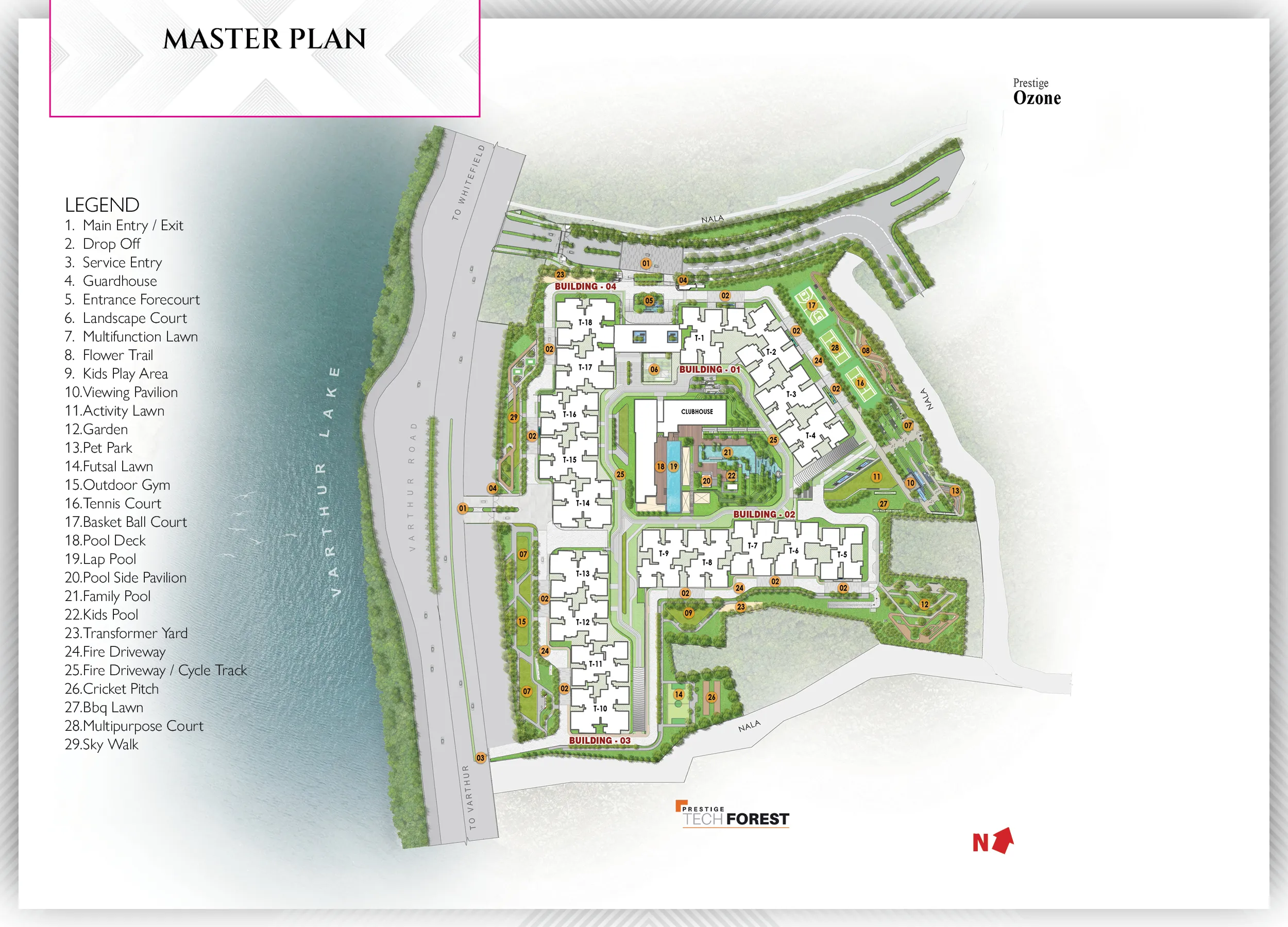 Prestige Raintree Park Master Plan