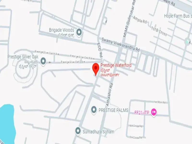 Prestige Windsor Park Location Map